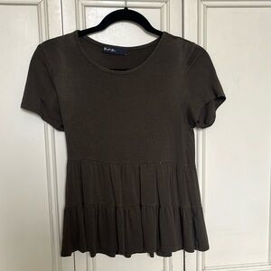 Casual Forest green shirt